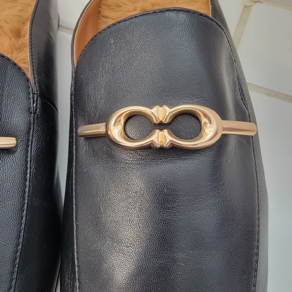 Coach Leather Slip Ons - Picture 4 of 16